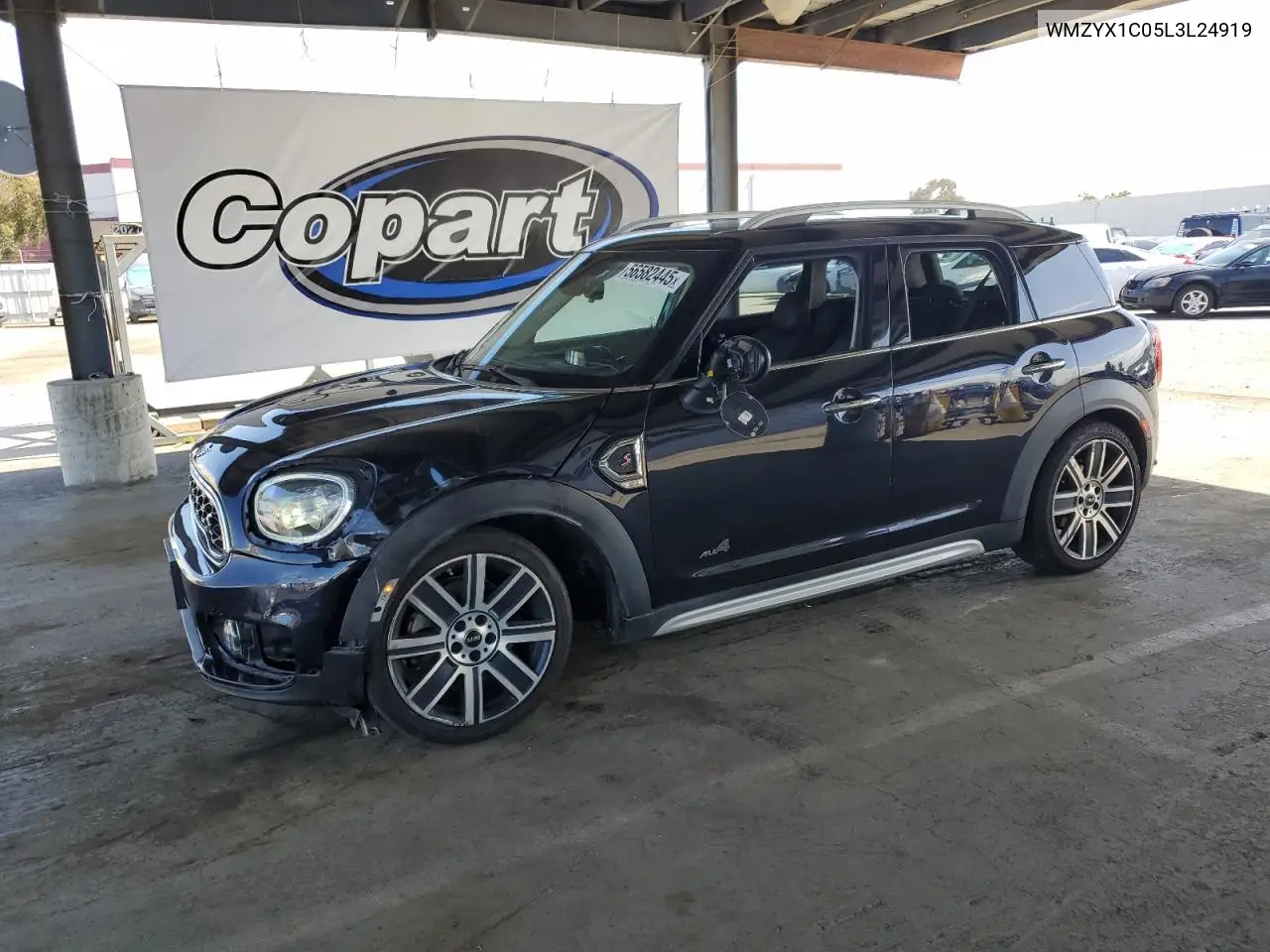 2020 Mini Cooper S Countryman All4 VIN: WMZYX1C05L3L24919 Lot: 56582445