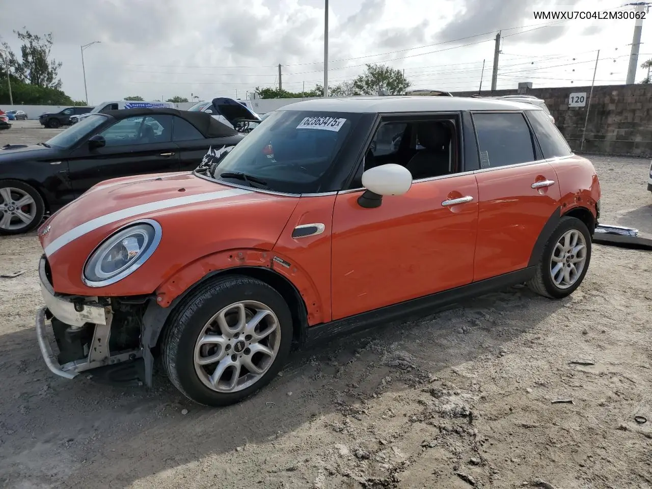 2020 Mini Cooper VIN: WMWXU7C04L2M30062 Lot: 62363475