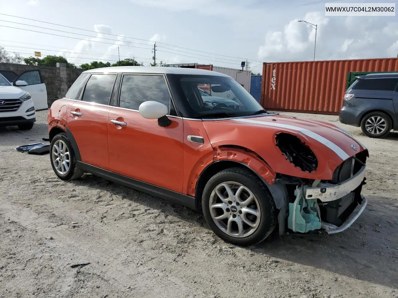 2020 Mini Cooper VIN: WMWXU7C04L2M30062 Lot: 62363475