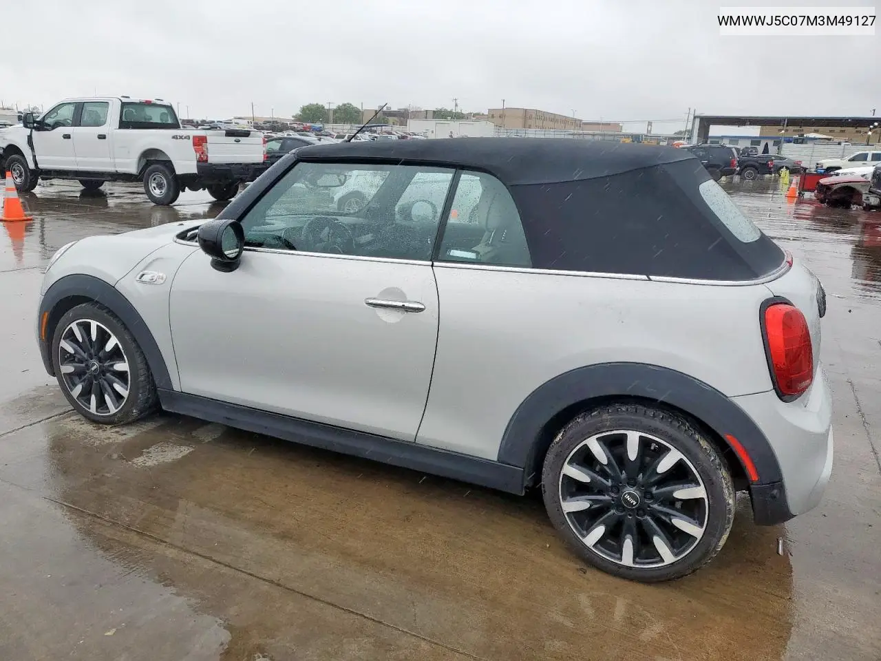 2021 Mini Cooper S VIN: WMWWJ5C07M3M49127 Lot: 51684805