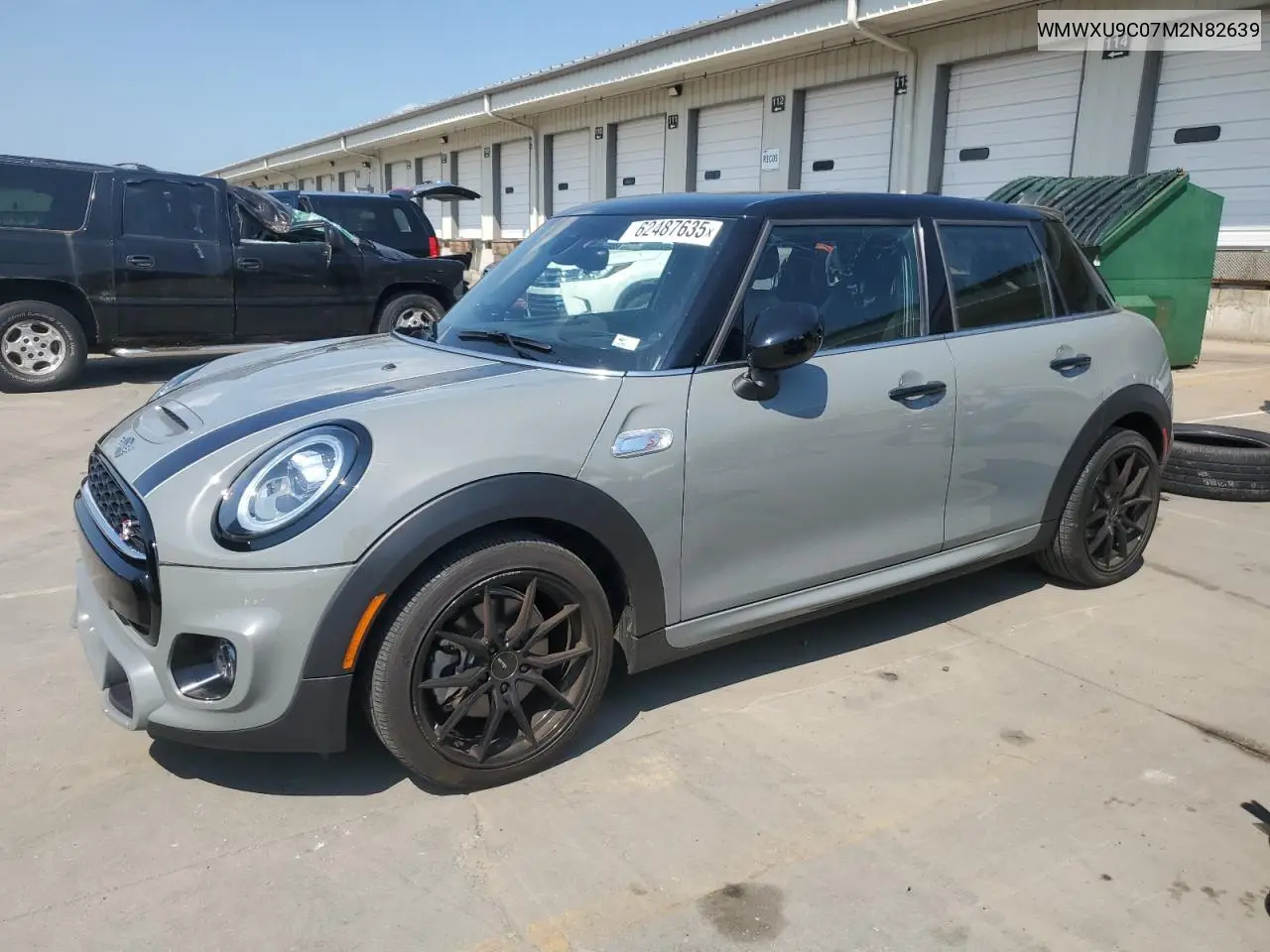 2021 Mini Cooper S VIN: WMWXU9C07M2N82639 Lot: 62487635