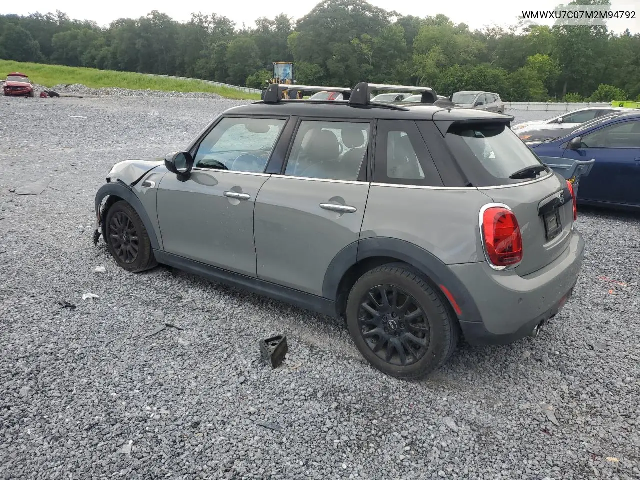 2021 Mini Cooper VIN: WMWXU7C07M2M94792 Lot: 62814995