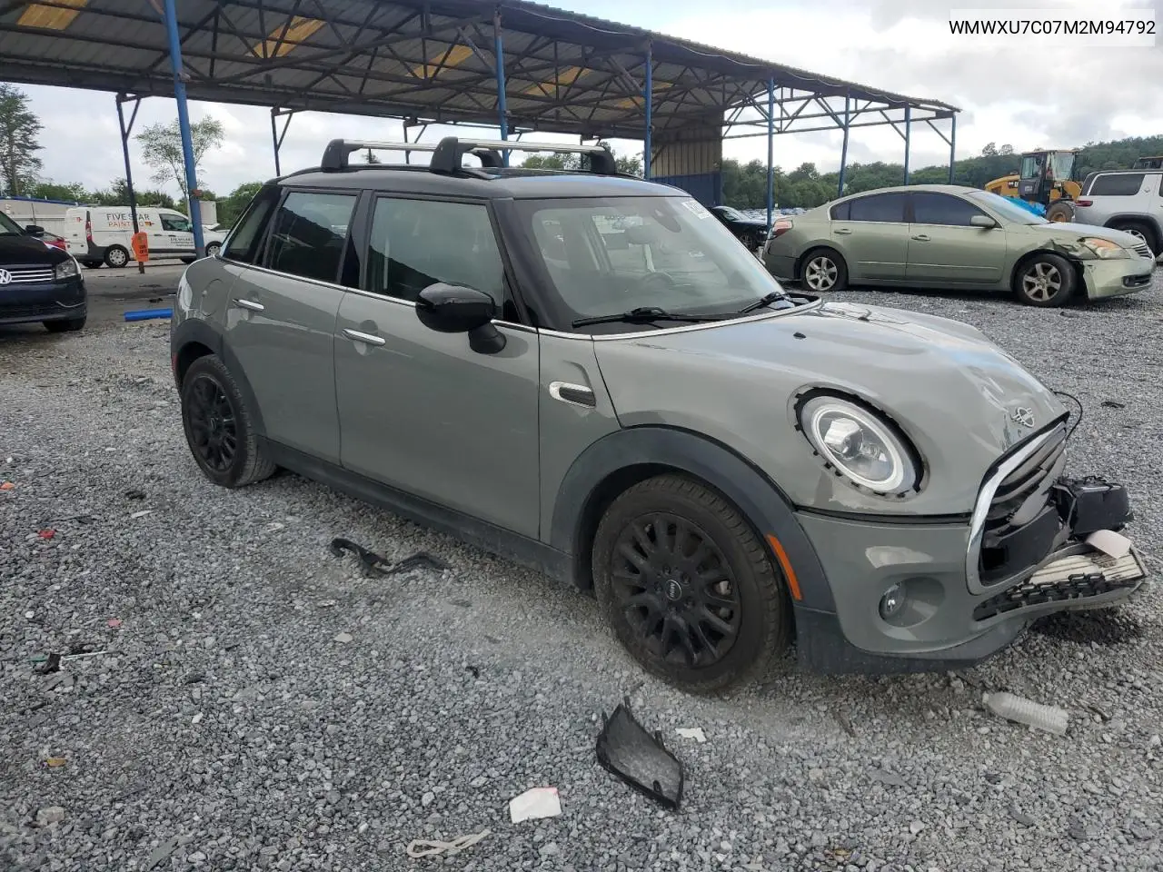 2021 Mini Cooper VIN: WMWXU7C07M2M94792 Lot: 62814995