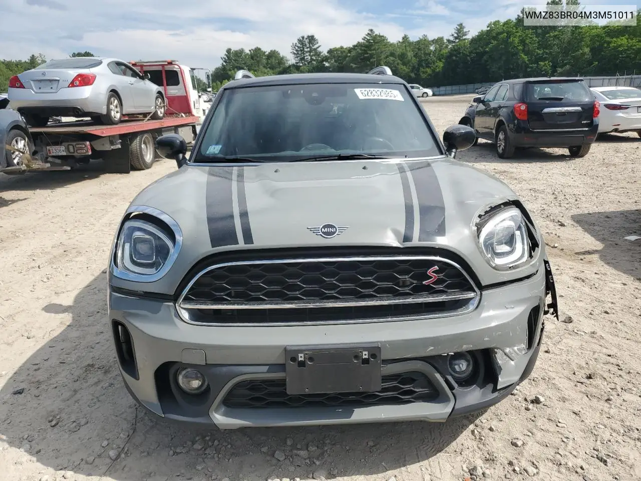 2021 Mini Cooper S Countryman All4 VIN: WMZ83BR04M3M51011 Lot: 62832985