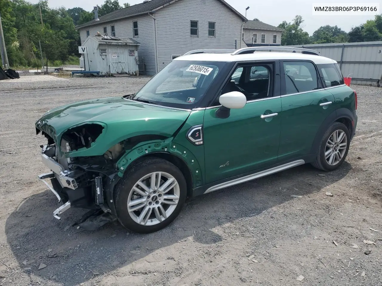 2023 Mini Cooper S Countryman All4 VIN: WMZ83BR06P3P69166 Lot: 62936015