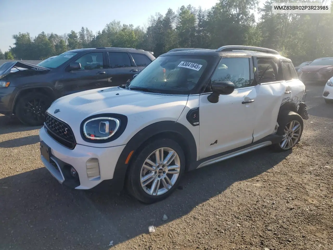 2023 Mini Cooper S Countryman All4 VIN: WMZ83BR02P3R23985 Lot: 63041645