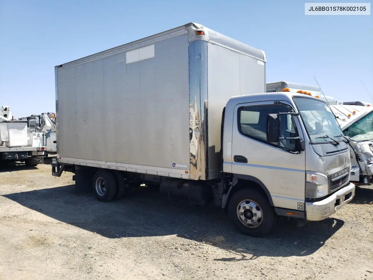 2008 Mitsubishi Fuso Truck Of America Inc Fe 84D VIN: JL6BBG1S78K002105 Lot: 56220765