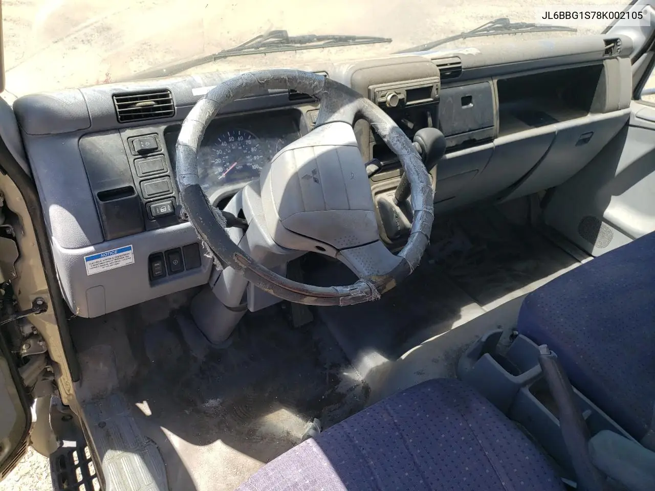 2008 Mitsubishi Fuso Truck Of America Inc Fe 84D VIN: JL6BBG1S78K002105 Lot: 56220765