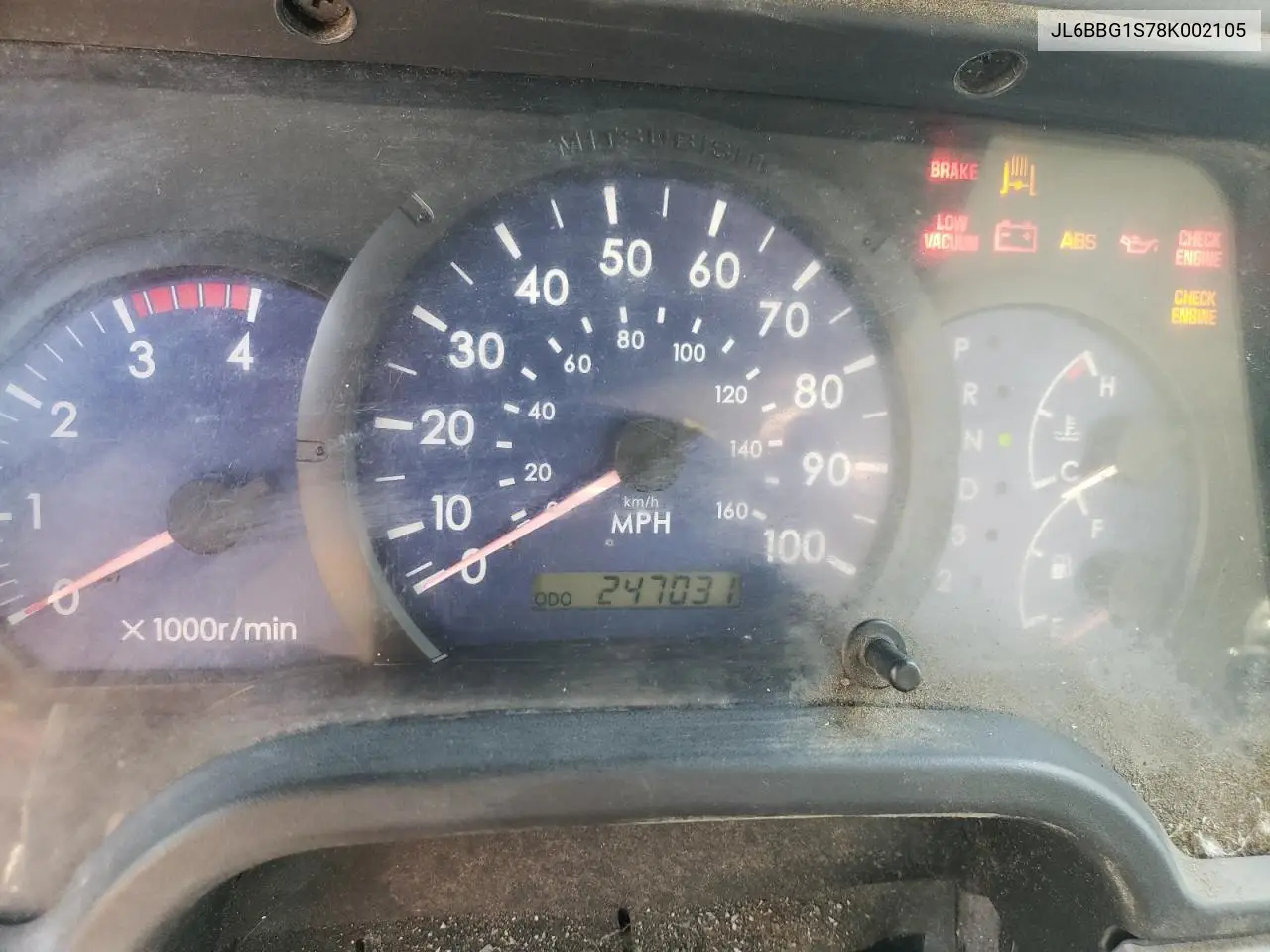 2008 Mitsubishi Fuso Truck Of America Inc Fe 84D VIN: JL6BBG1S78K002105 Lot: 56220765