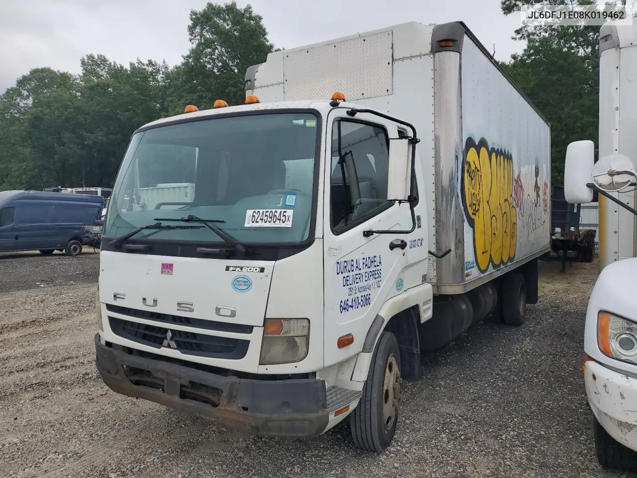 2008 Mitsubishi Fuso Truck Of America Inc Fk 61F VIN: JL6DFJ1E08K019462 Lot: 62459645