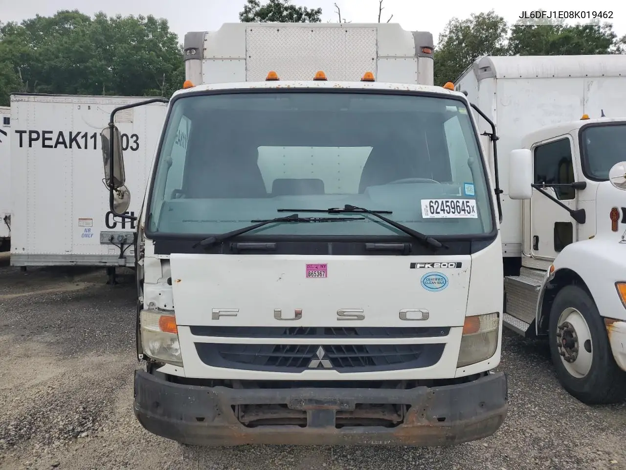 2008 Mitsubishi Fuso Truck Of America Inc Fk 61F VIN: JL6DFJ1E08K019462 Lot: 62459645