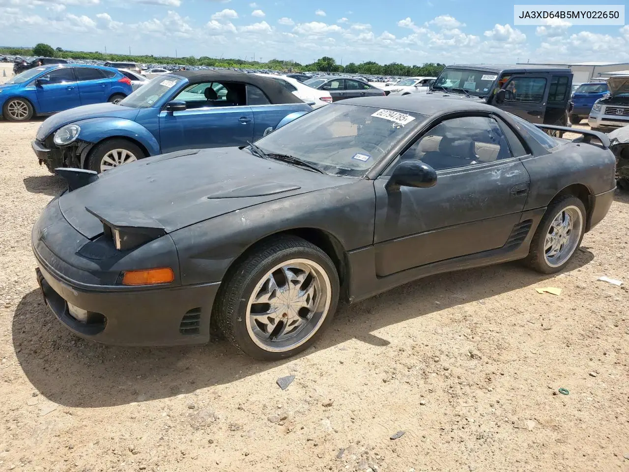 1991 Mitsubishi 3000 Gt Sl VIN: JA3XD64B5MY022650 Lot: 62794785
