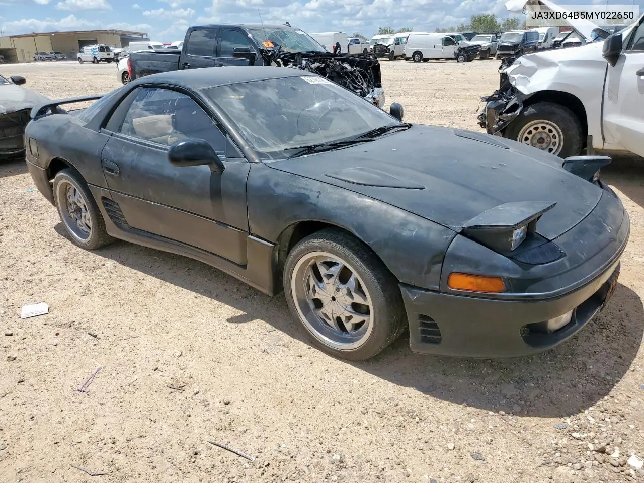 1991 Mitsubishi 3000 Gt Sl VIN: JA3XD64B5MY022650 Lot: 62794785
