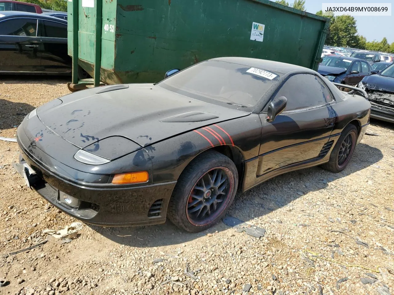 1991 Mitsubishi 3000 Gt Sl VIN: JA3XD64B9MY008699 Lot: 70292773