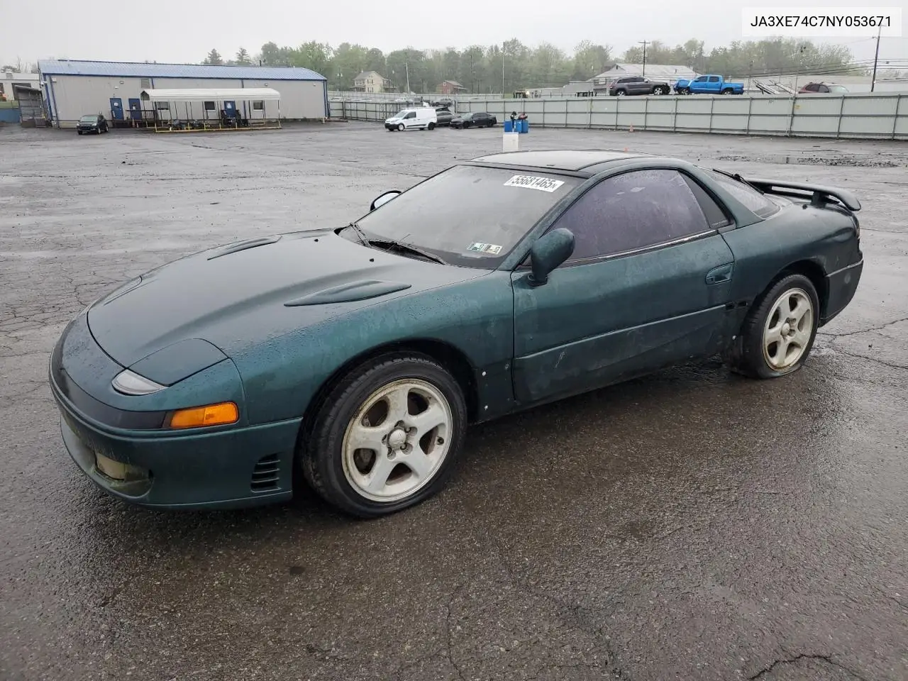 1992 Mitsubishi 3000 Gt Vr4 VIN: JA3XE74C7NY053671 Lot: 55681465