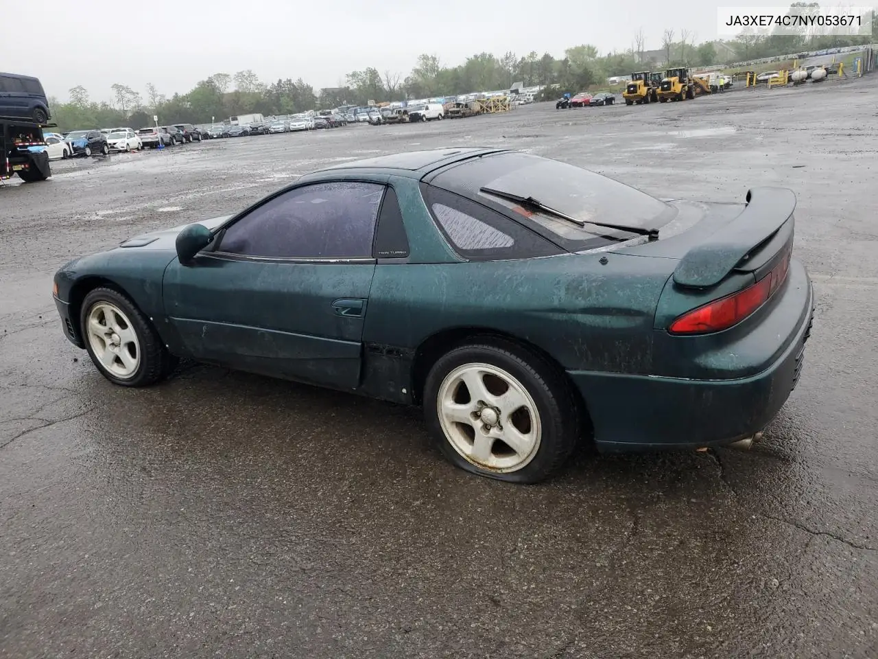 1992 Mitsubishi 3000 Gt Vr4 VIN: JA3XE74C7NY053671 Lot: 55681465