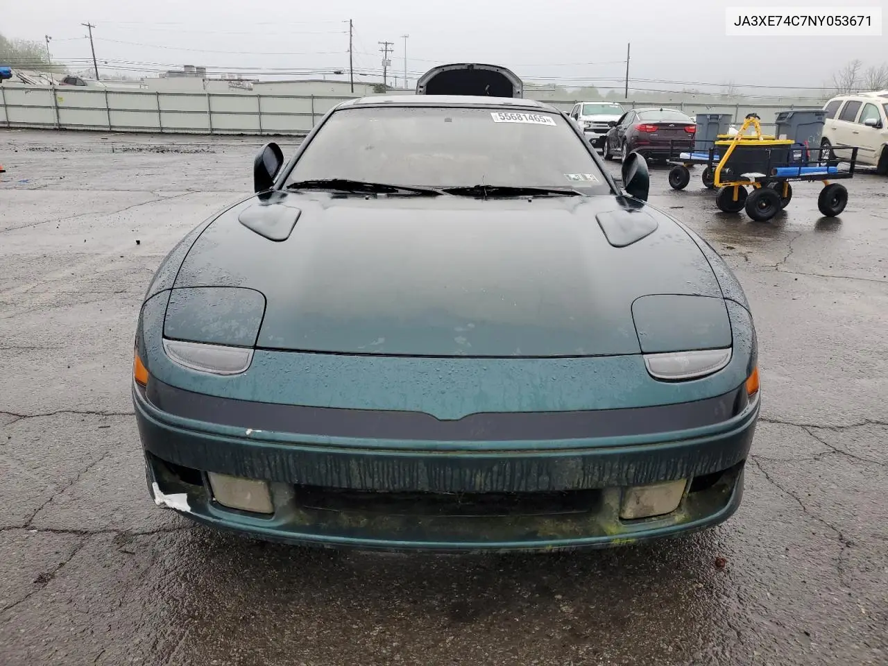 1992 Mitsubishi 3000 Gt Vr4 VIN: JA3XE74C7NY053671 Lot: 55681465