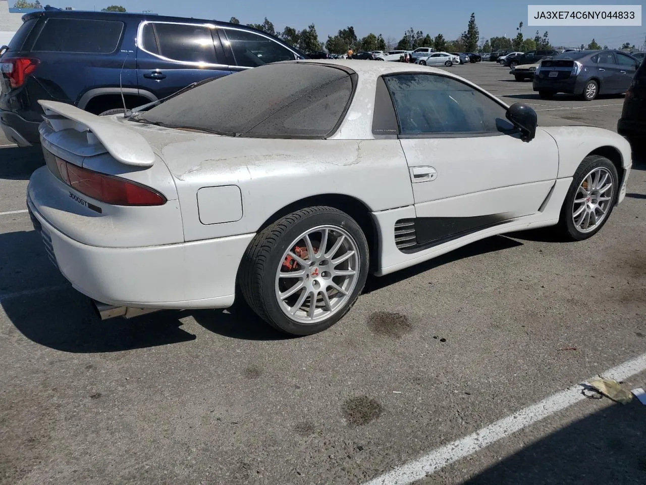 1992 Mitsubishi 3000 Gt Vr4 VIN: JA3XE74C6NY044833 Lot: 70277014