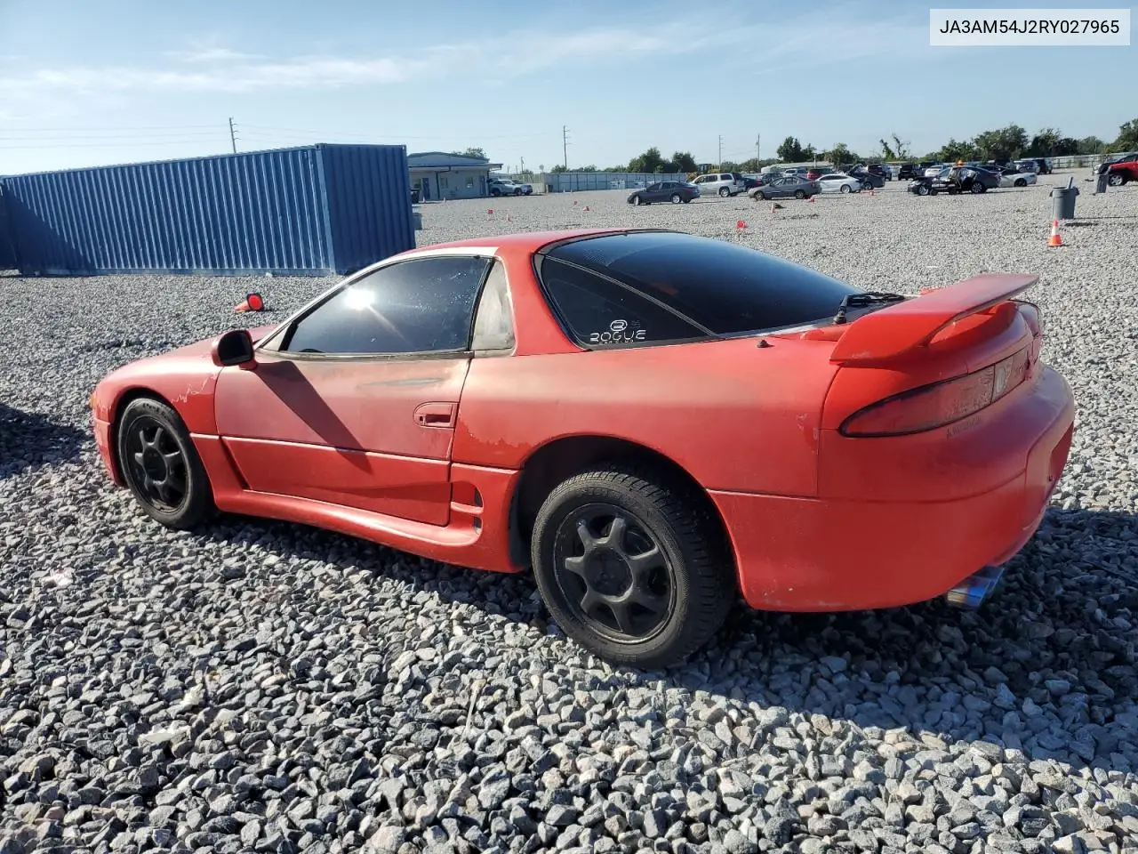 1994 Mitsubishi 3000 Gt VIN: JA3AM54J2RY027965 Lot: 56394775