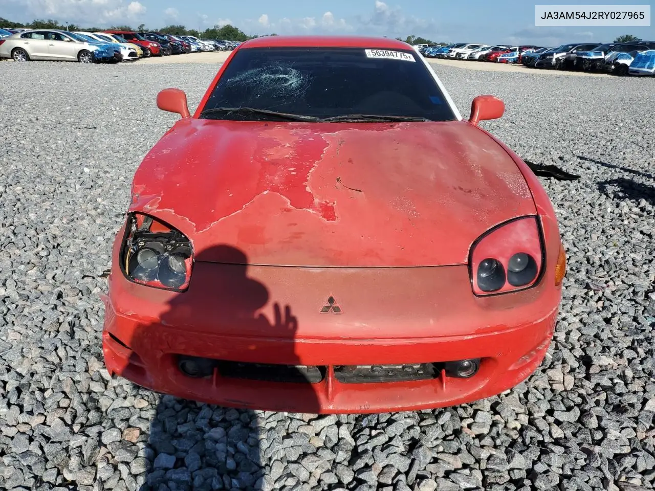 1994 Mitsubishi 3000 Gt VIN: JA3AM54J2RY027965 Lot: 56394775