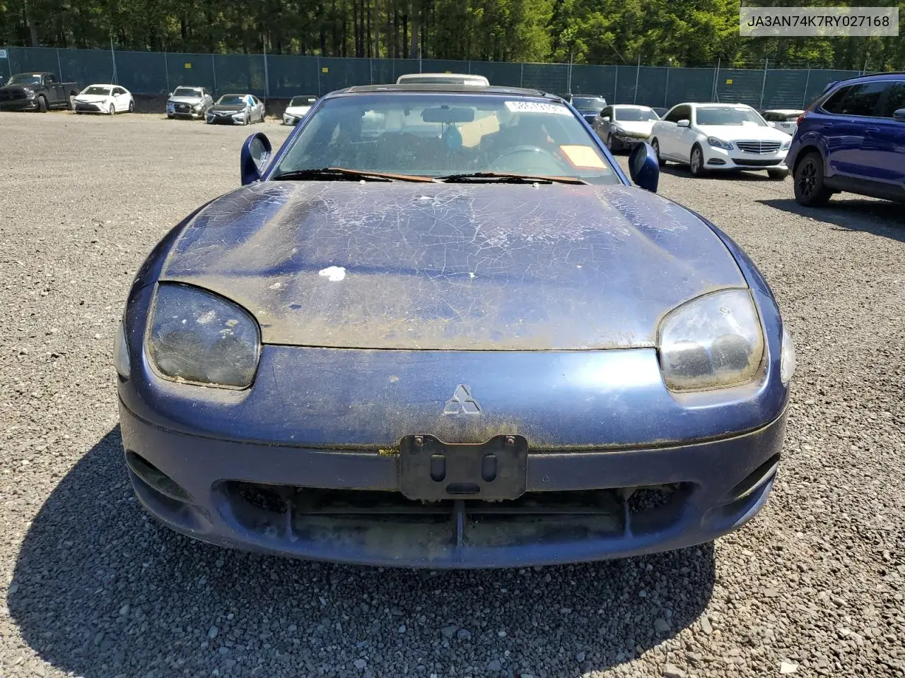 1994 Mitsubishi 3000 Gt Vr4 VIN: JA3AN74K7RY027168 Lot: 58619195