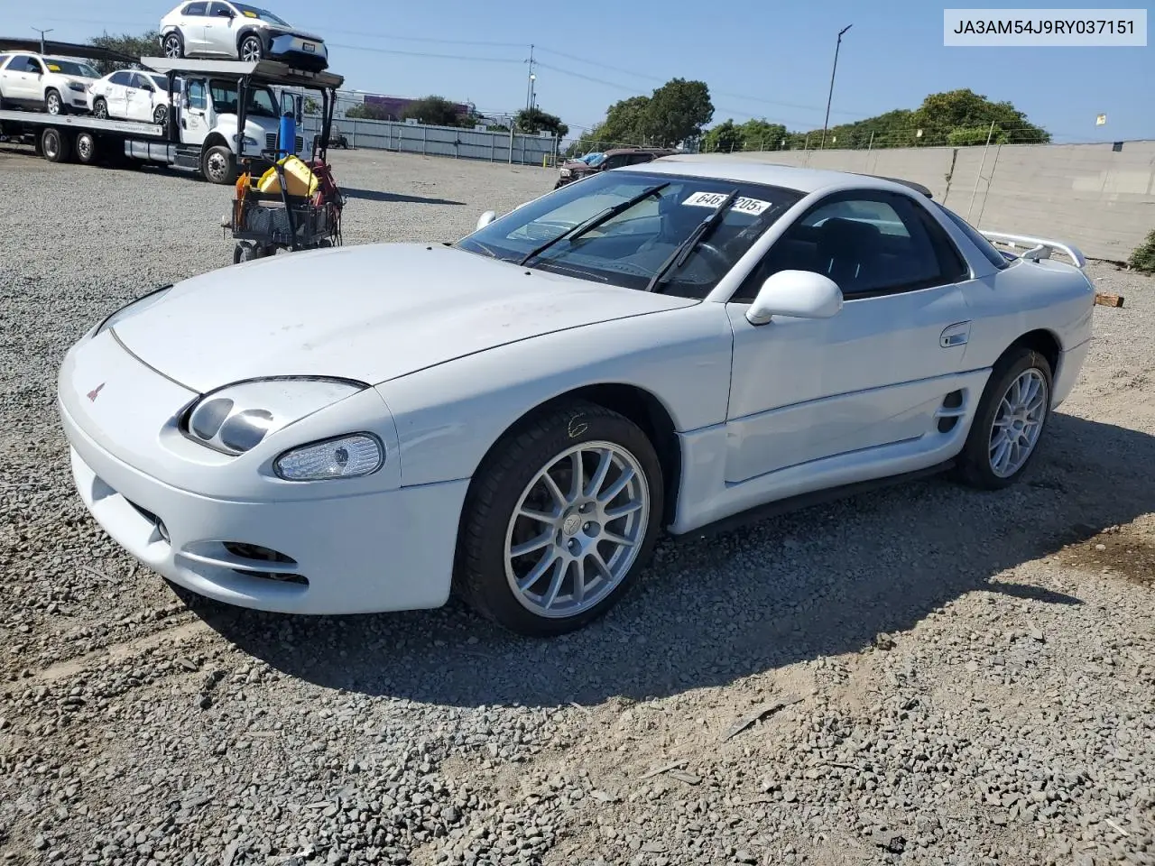 1994 Mitsubishi 3000 Gt VIN: JA3AM54J9RY037151 Lot: 64675205