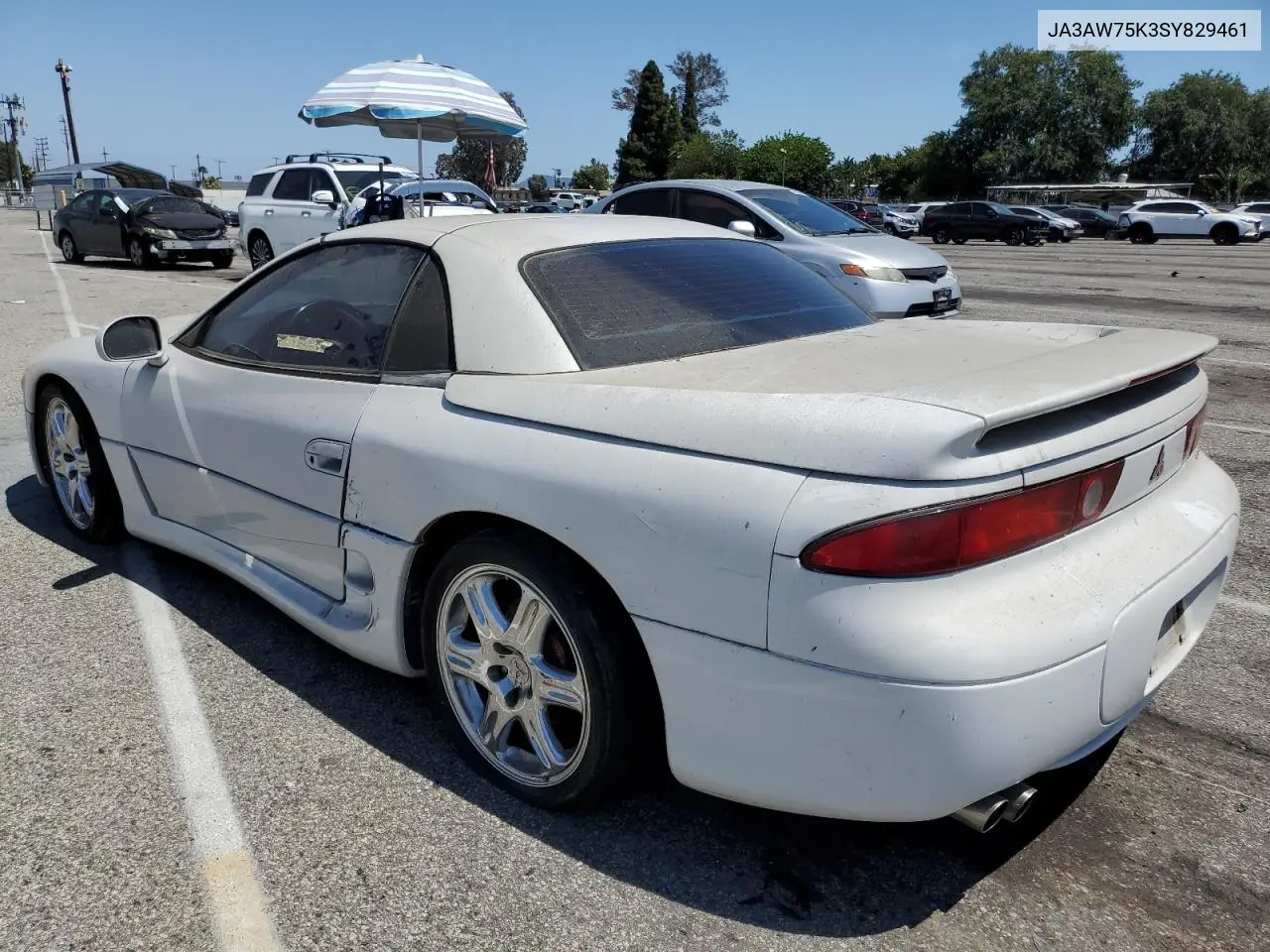 1995 Mitsubishi 3000 Gt Spyder Vr4 VIN: JA3AW75K3SY829461 Lot: 58985795