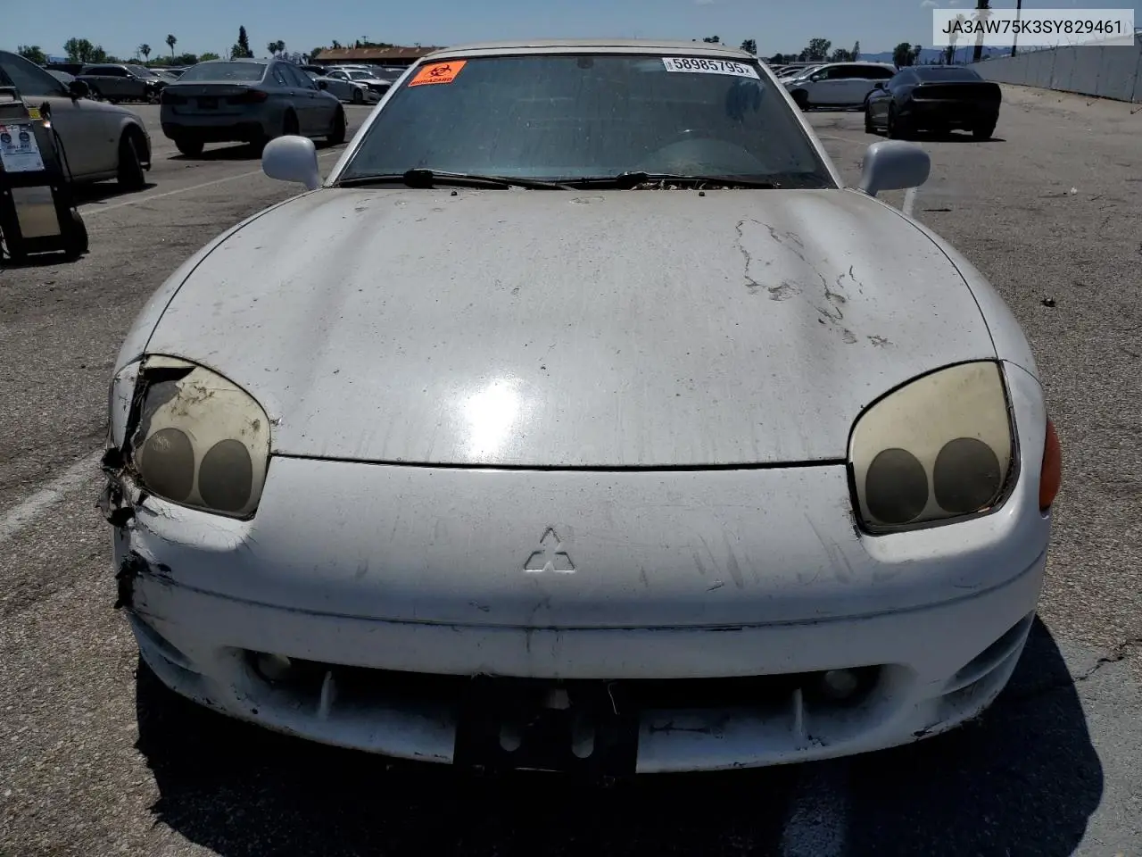 1995 Mitsubishi 3000 Gt Spyder Vr4 VIN: JA3AW75K3SY829461 Lot: 58985795