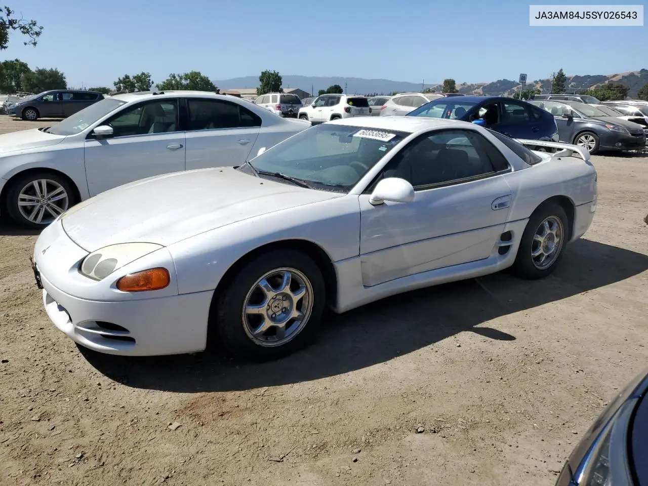 1995 Mitsubishi 3000 Gt VIN: JA3AM84J5SY026543 Lot: 60353695