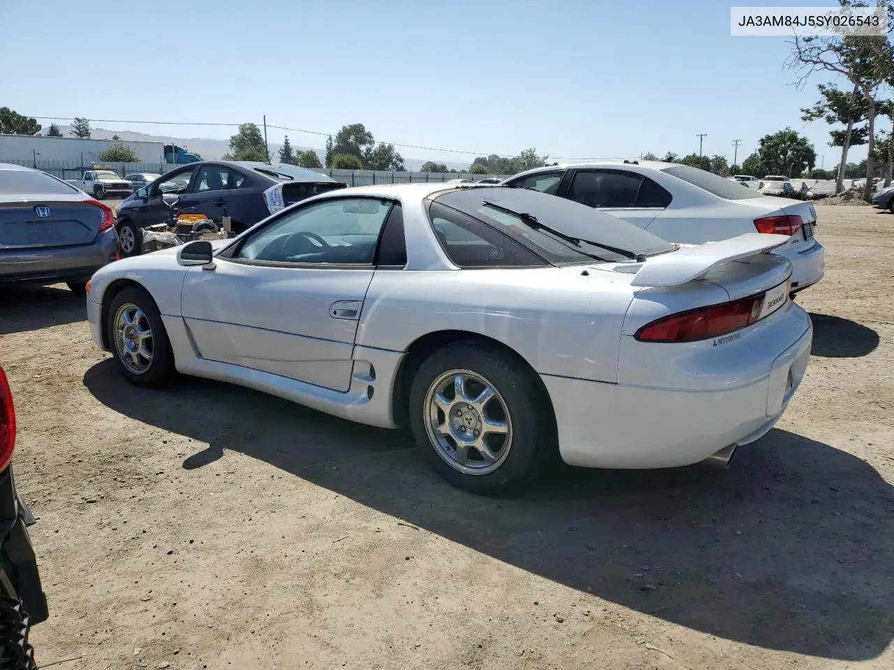 1995 Mitsubishi 3000 Gt VIN: JA3AM84J5SY026543 Lot: 60353695