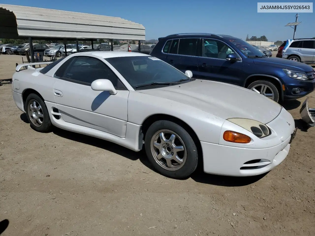 1995 Mitsubishi 3000 Gt VIN: JA3AM84J5SY026543 Lot: 60353695