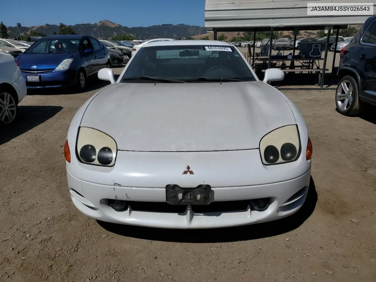 1995 Mitsubishi 3000 Gt VIN: JA3AM84J5SY026543 Lot: 60353695