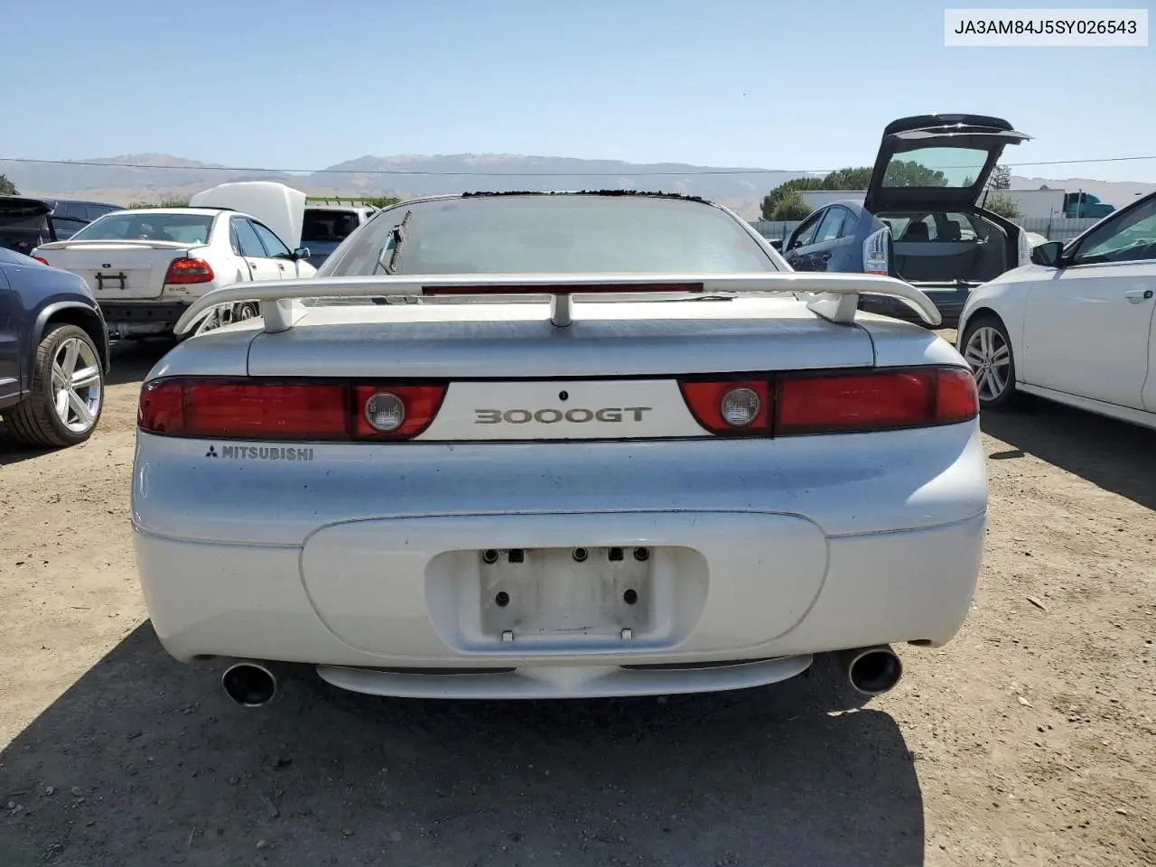 1995 Mitsubishi 3000 Gt VIN: JA3AM84J5SY026543 Lot: 60353695