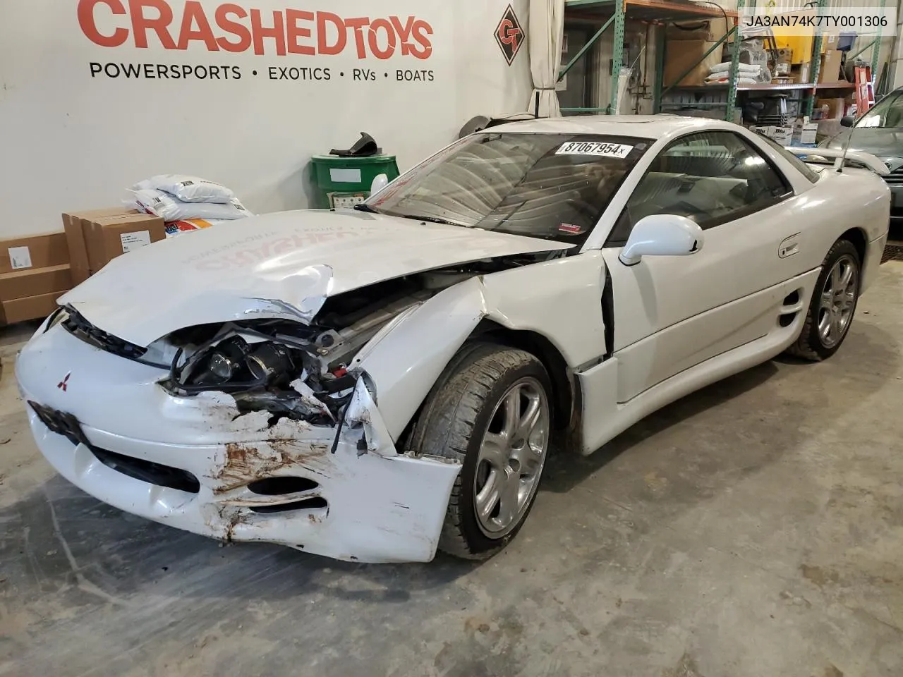 1996 Mitsubishi 3000 Gt Vr4 VIN: JA3AN74K7TY001306 Lot: 87067954