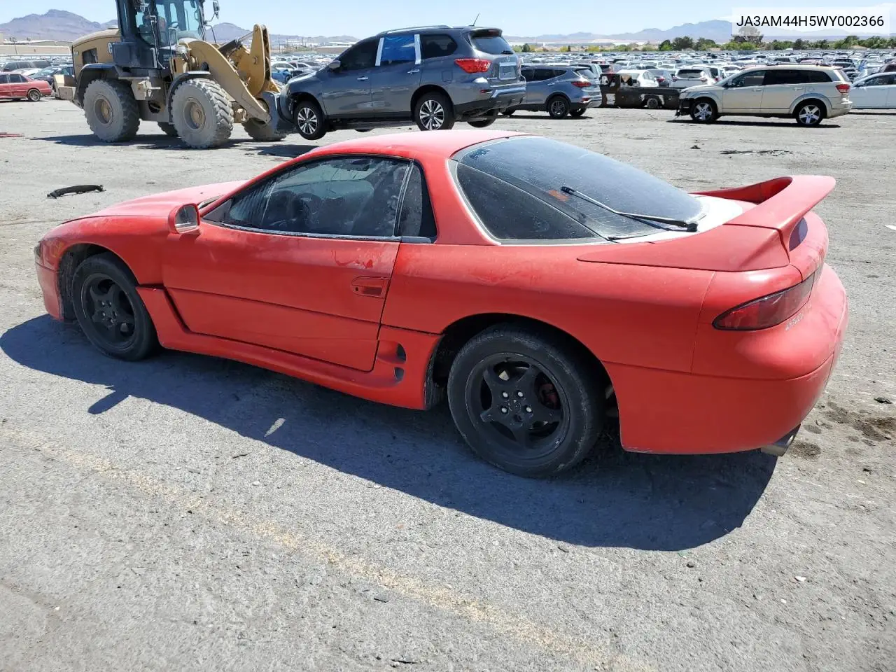 1998 Mitsubishi 3000 Gt VIN: JA3AM44H5WY002366 Lot: 55649735
