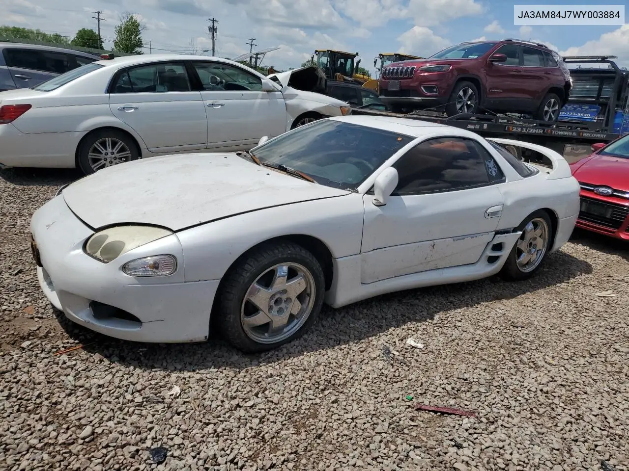 1998 Mitsubishi 3000 Gt Sl VIN: JA3AM84J7WY003884 Lot: 59136565