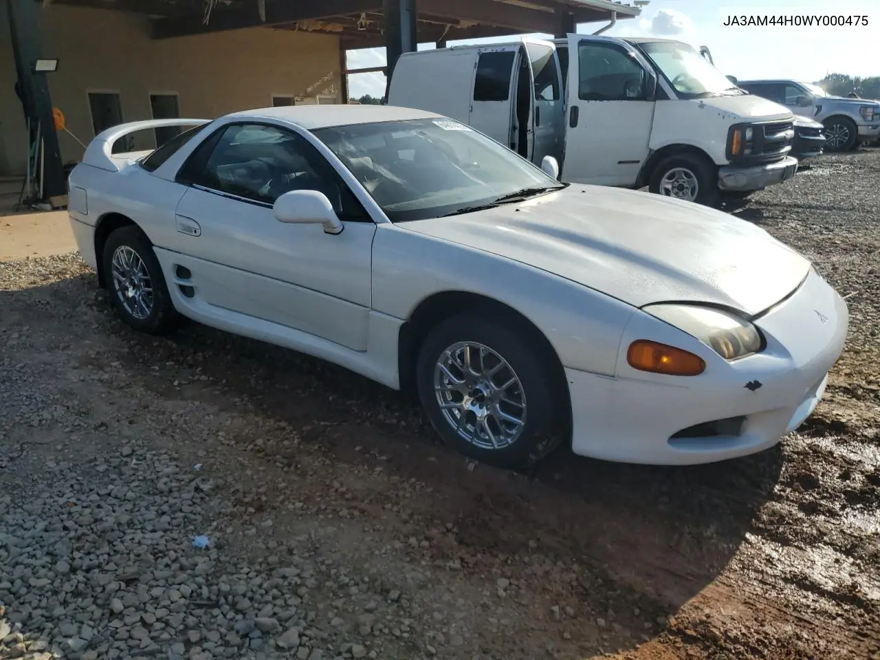 1998 Mitsubishi 3000 Gt VIN: JA3AM44H0WY000475 Lot: 64811475