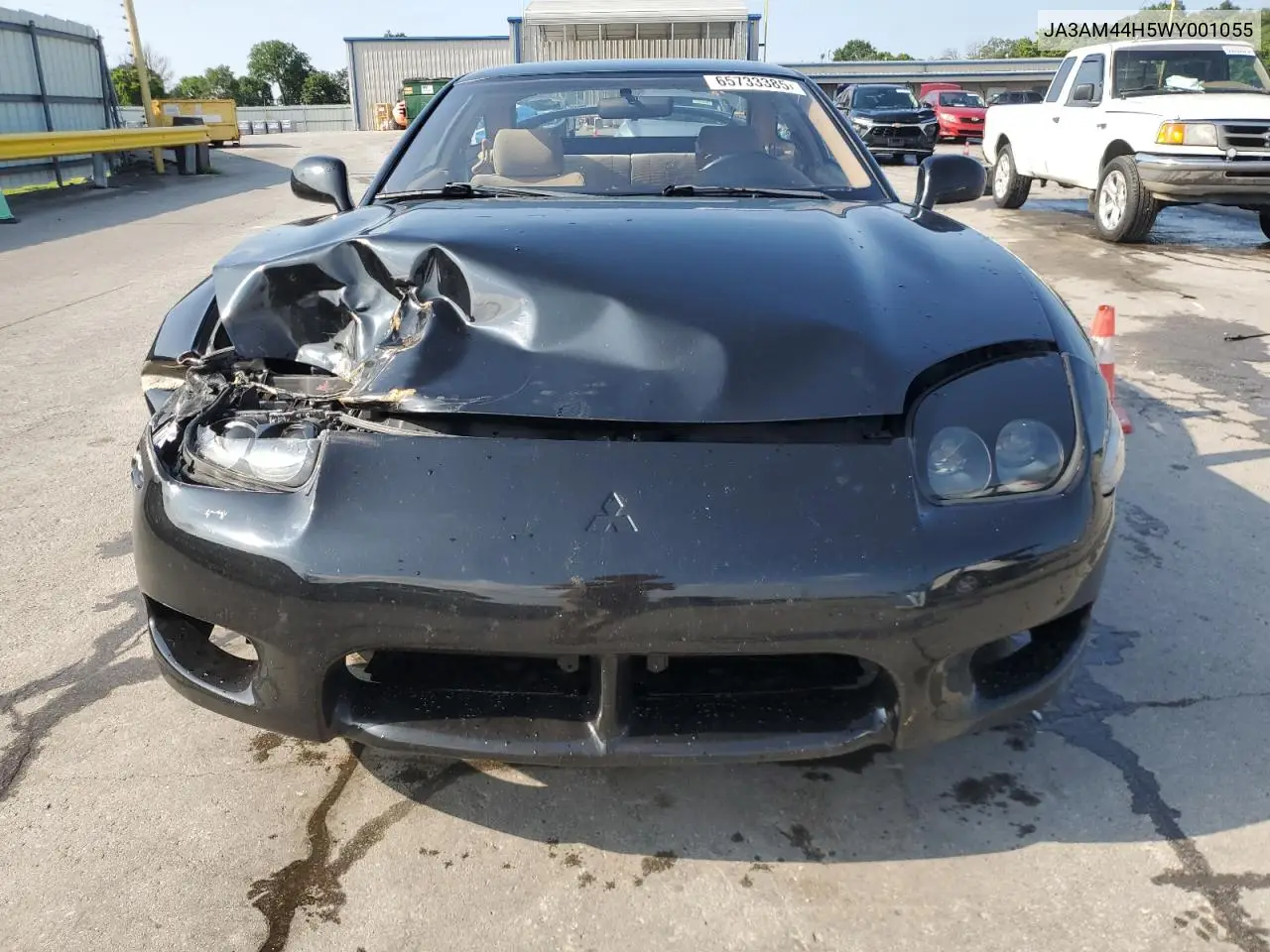 1998 Mitsubishi 3000 Gt VIN: JA3AM44H5WY001055 Lot: 65733385