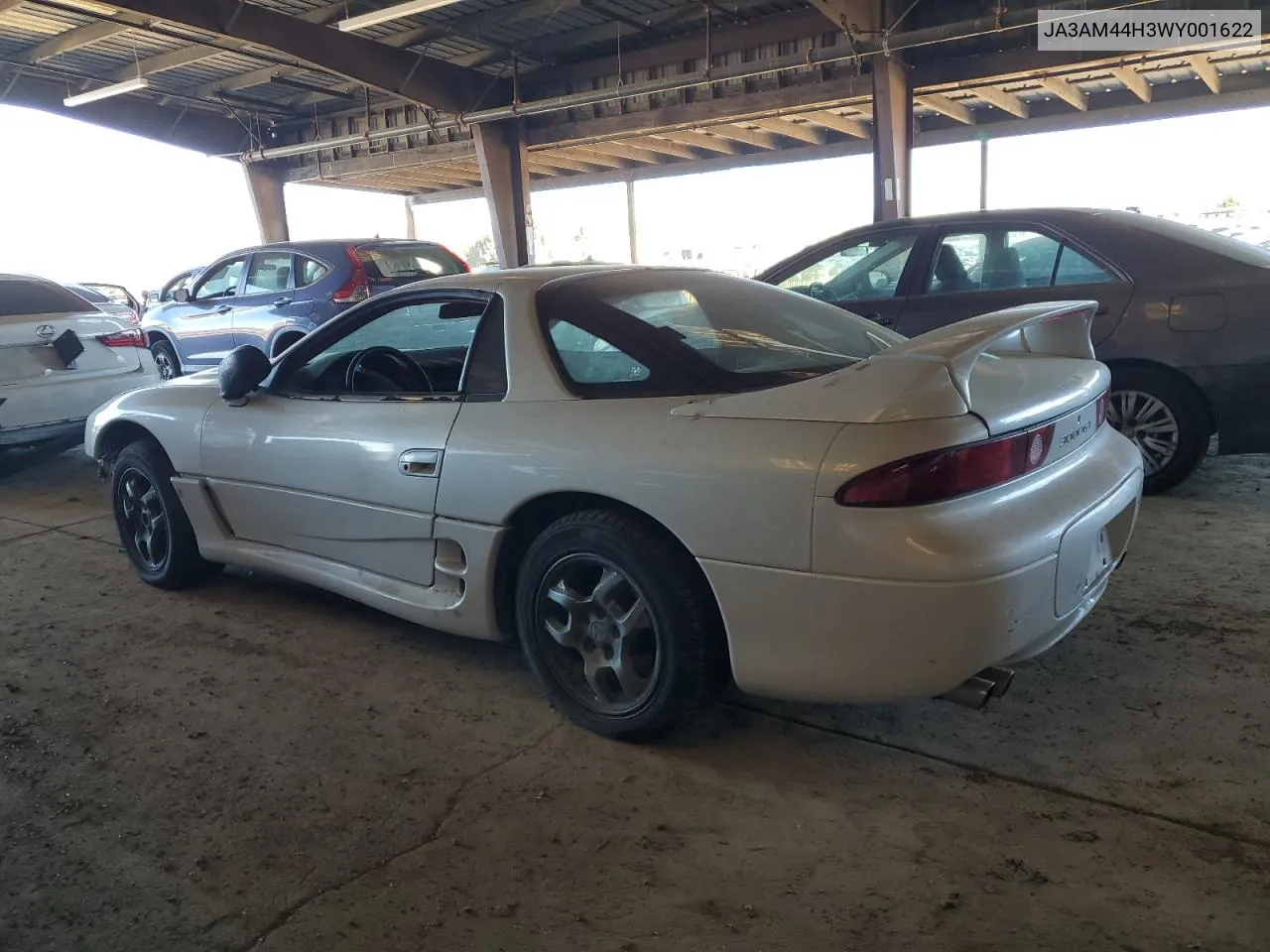 1998 Mitsubishi 3000 Gt VIN: JA3AM44H3WY001622 Lot: 87526075