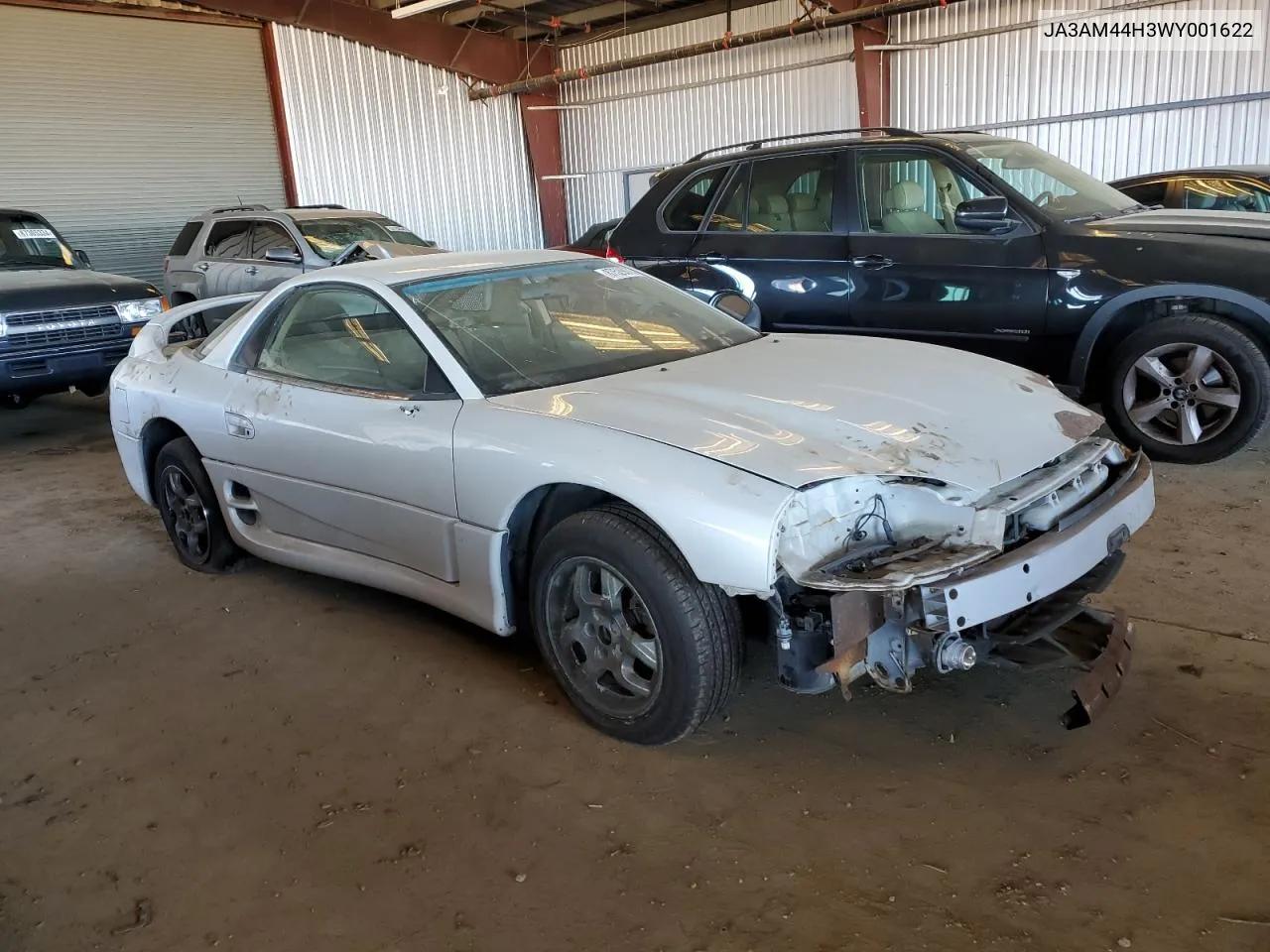 1998 Mitsubishi 3000 Gt VIN: JA3AM44H3WY001622 Lot: 87526075