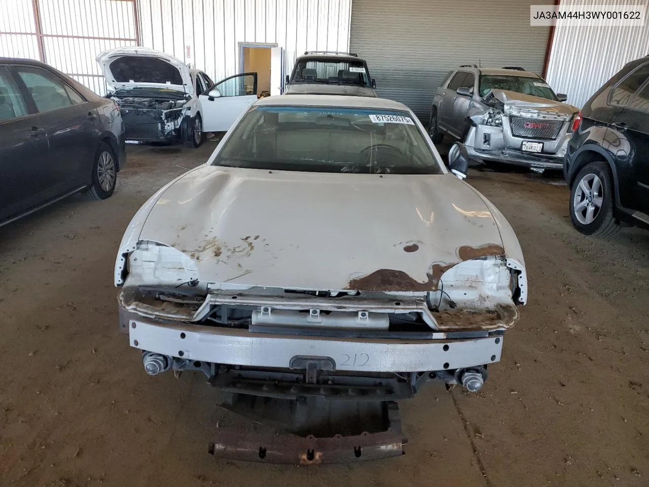 1998 Mitsubishi 3000 Gt VIN: JA3AM44H3WY001622 Lot: 87526075