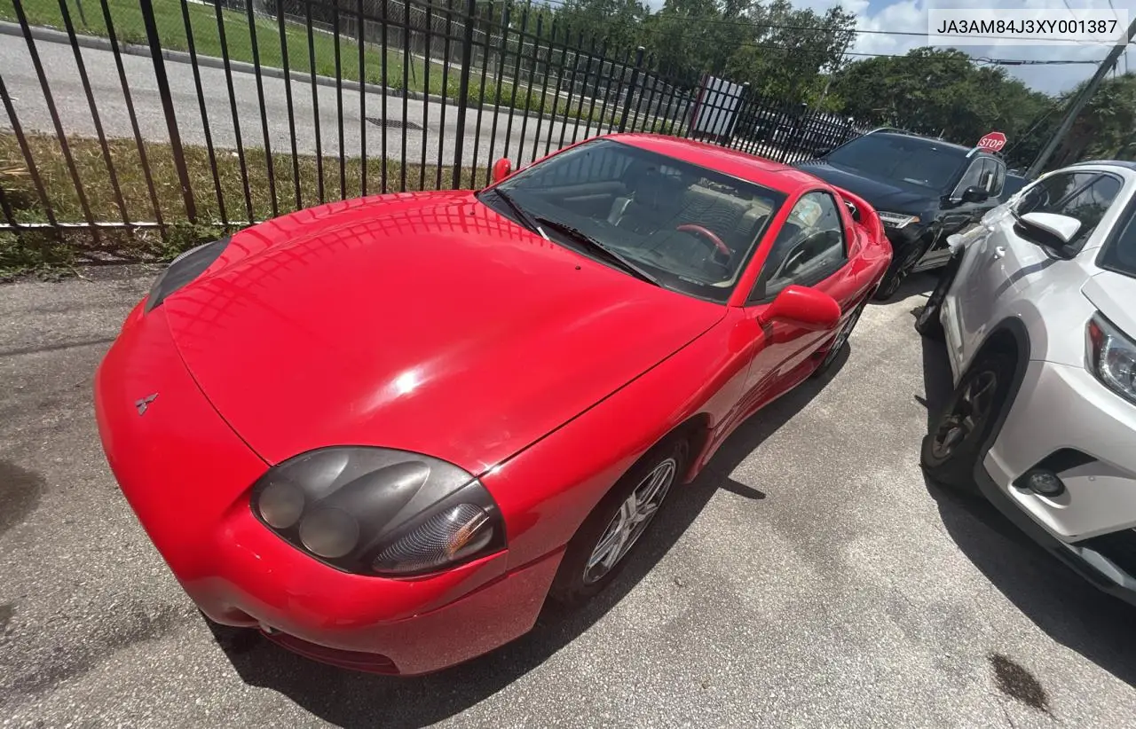 1999 Mitsubishi 3000 Gt Sl VIN: JA3AM84J3XY001387 Lot: 61198735