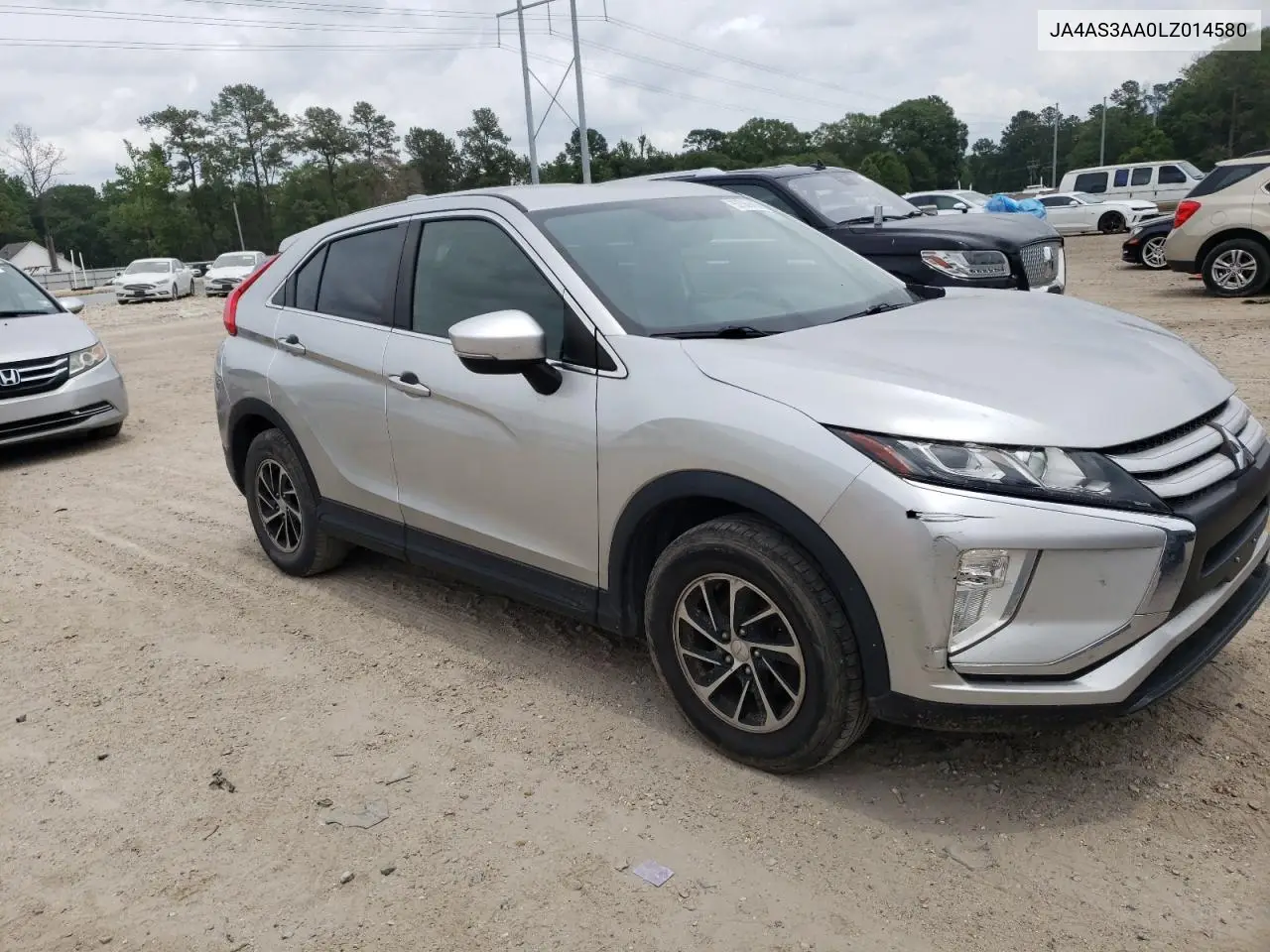2020 Mitsubishi Eclipse Cross Es VIN: JA4AS3AA0LZ014580 Lot: 57569465