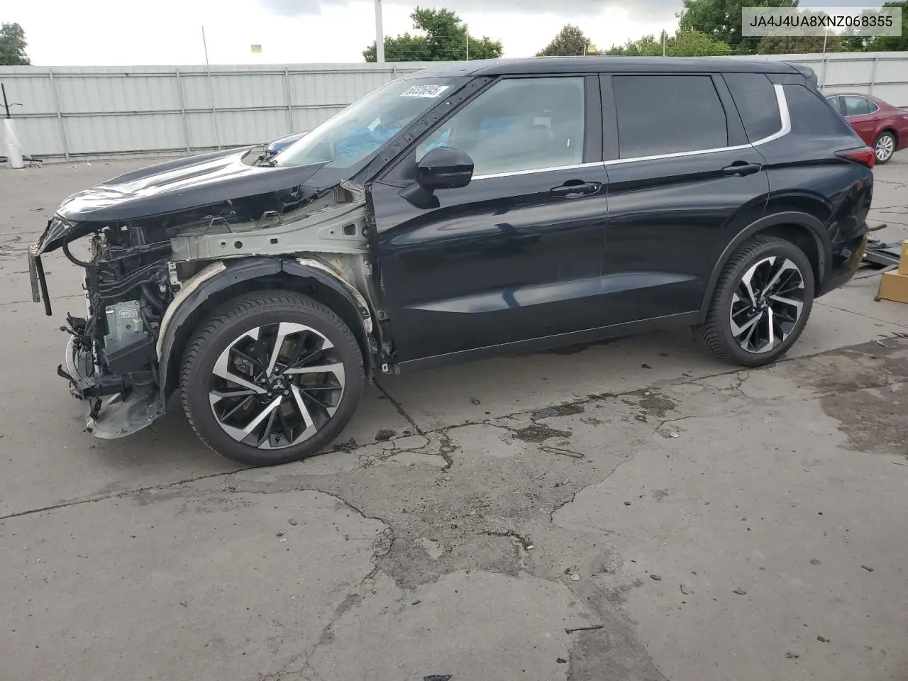 2022 Mitsubishi Outlander Se VIN: JA4J4UA8XNZ068355 Lot: 60326045