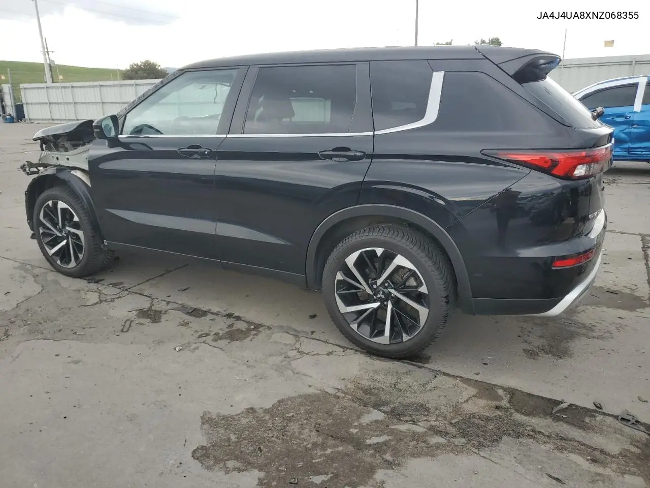 2022 Mitsubishi Outlander Se VIN: JA4J4UA8XNZ068355 Lot: 60326045