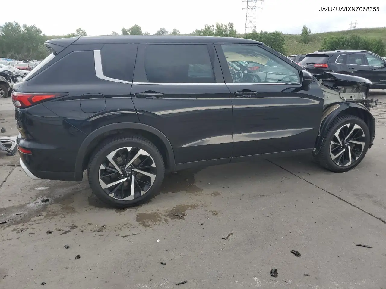 2022 Mitsubishi Outlander Se VIN: JA4J4UA8XNZ068355 Lot: 60326045