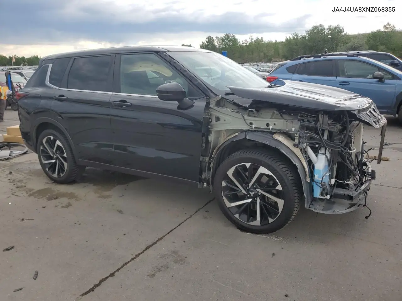 2022 Mitsubishi Outlander Se VIN: JA4J4UA8XNZ068355 Lot: 60326045