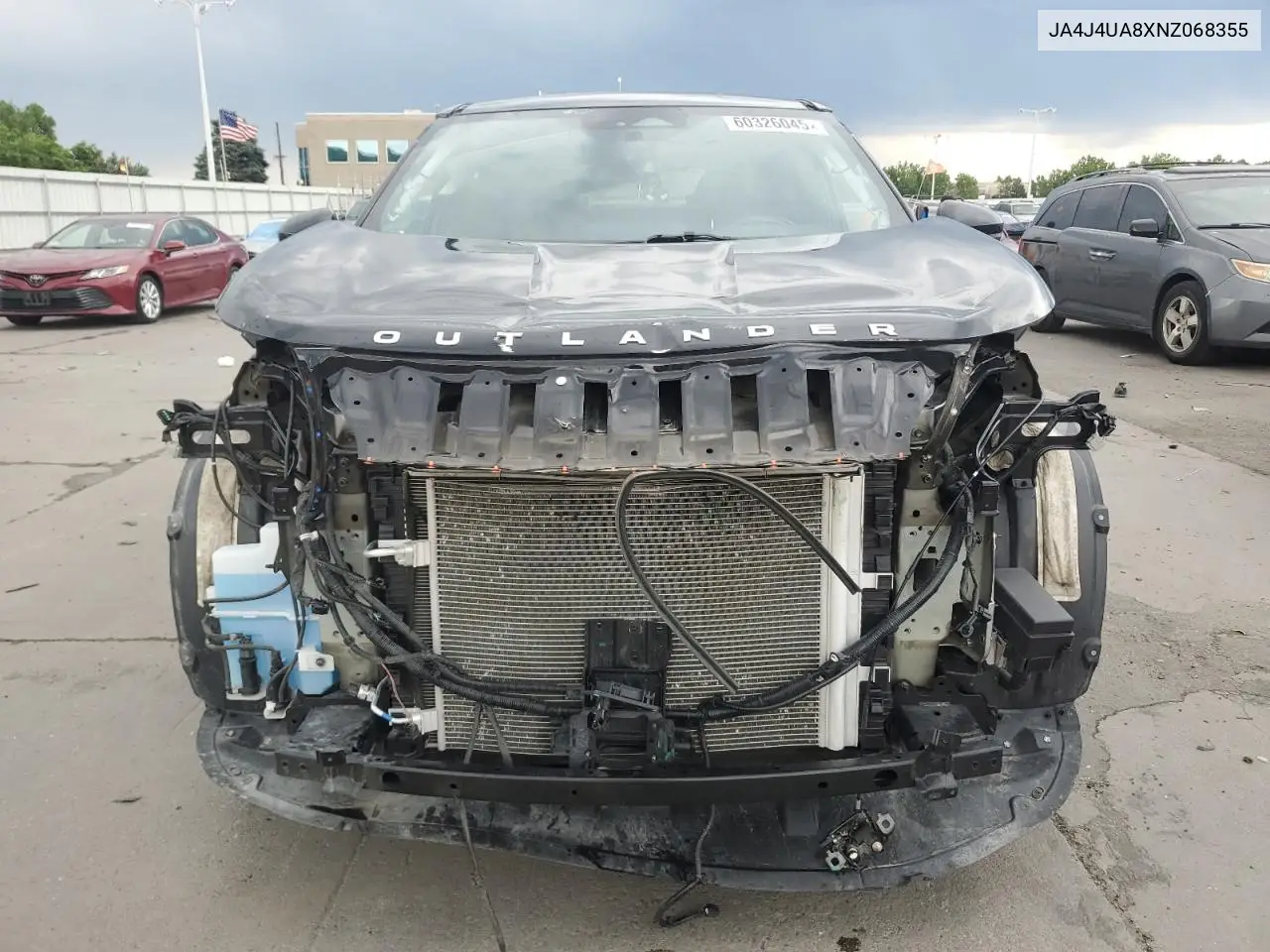 2022 Mitsubishi Outlander Se VIN: JA4J4UA8XNZ068355 Lot: 60326045