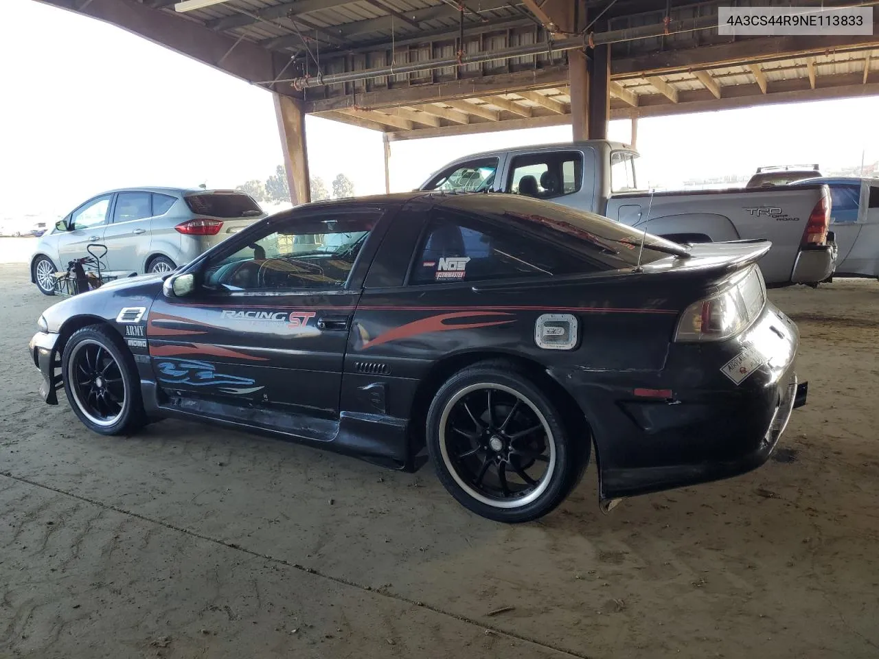 1992 Mitsubishi Eclipse Gs VIN: 4A3CS44R9NE113833 Lot: 84656744