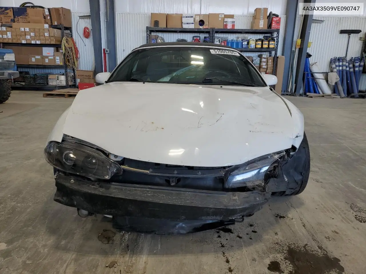 1997 Mitsubishi Eclipse Spyder Gs VIN: 4A3AX35G9VE090747 Lot: 51005705